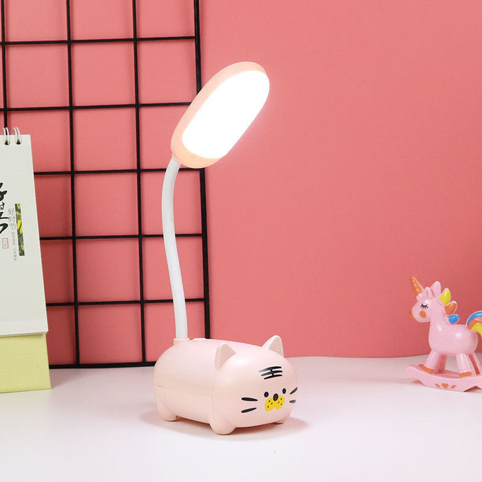 LED Cartoon Cute Pet Hose Night Light Folding USB Charging
