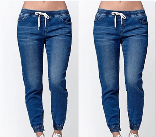 Lantern jeans - Woman Pants Comfy Jeans or Shorts