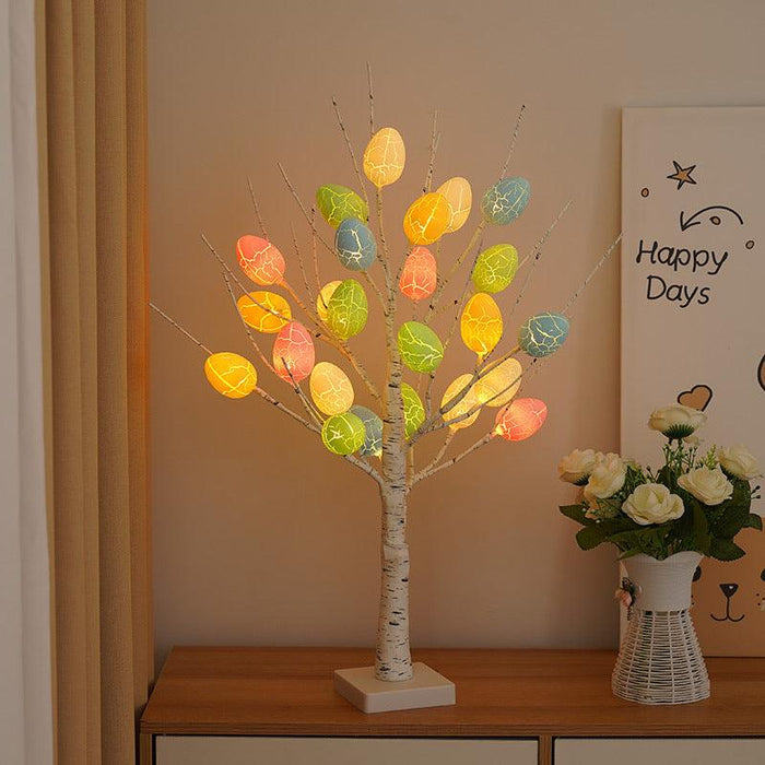 Led Easter Egg Tree Home Decoration Lights