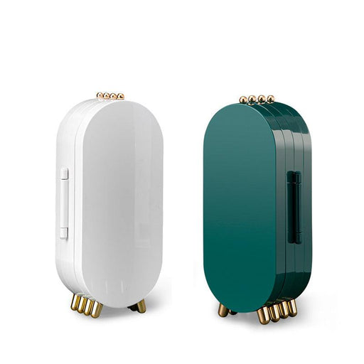 Light Luxury Design Desktop Multi-layer Dust-proof Ear Stud Jewelry Box