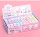 Long Candy Color Wipe Clean Eraser Student School Supplies