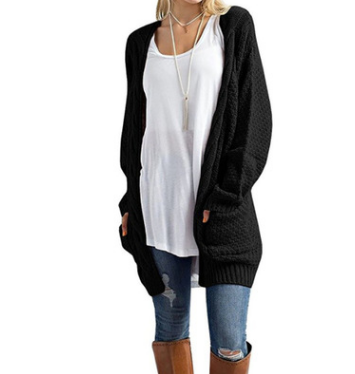 Long-sleeved cardigan in a long-sleeved cardigan