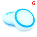 Luminous handle button mushroom head cover two colors
