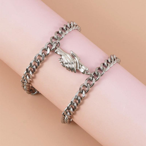 Magnetic Clasp Stainless Steel Chain Bracelet