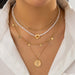 Metal Style Sweet Cool Pearl Necklace