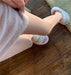 Micro-shimmering Transparent Pearly One-line Crotch Bottoming Socks