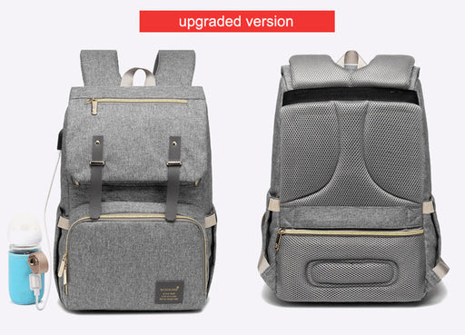 Milk Daddy Backpack Waterproof Mummy Bag Shoulder Pregnancy Pack USB Charging Bottle Heating Pack