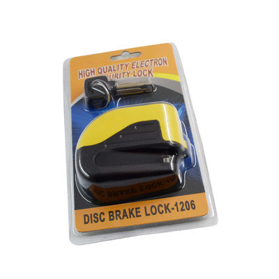 Motorcycle alarm disc brake lock anti-theft lock