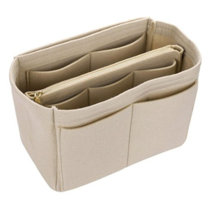 Multifunctional Felt Storage Bag Felt Bag Middle Bag Large Capacity Ladies Toiletry Bag