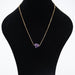 Natural Stone Crystal Ore Pendant Necklace