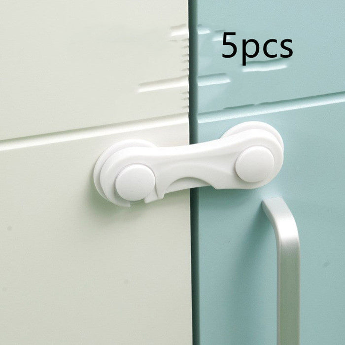 New Baby Safety Protection Lock Drawer Lock Child Safety Anti-pinch Hand Cabinet Door Refrigerator Lock Toilet Lock