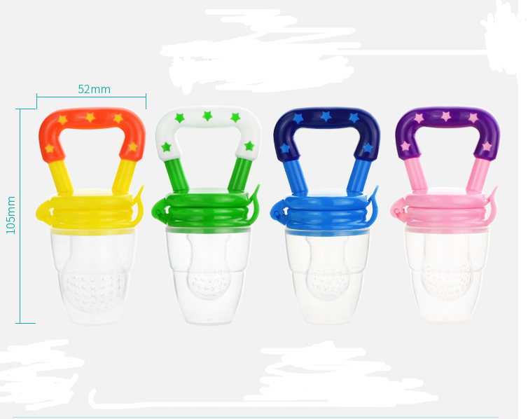 New Baby Silicone Pacifier, Encapsulated To Soothe Complementary Food Feeding Artifact