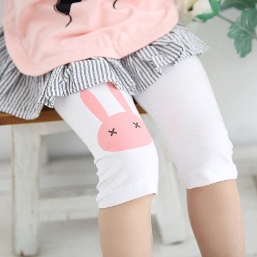 New Children'S 7-Point Pants Baby Stretch Pants