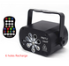 New LED Stage Light Laser Projector Disco Lamp With Voice Control Sound Party Lights For Home DJ Laser Show Party Lamp