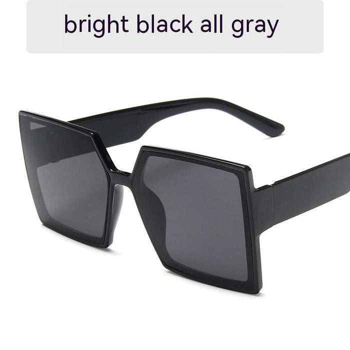 New Large Square Frame Sunglasses For Women