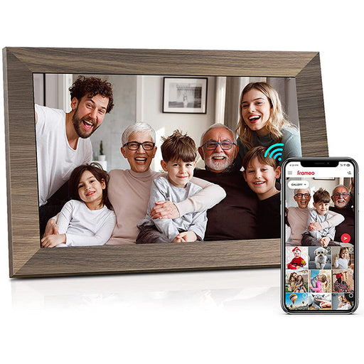 New Model - 10.1 Inch Frame With Touch Screen share Photos Videos from OEM factory Wifi Digital Photo picture frames