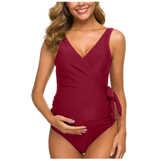 New Sexy Ladies Pregnant Women One-Piece European And American Sexy Swimwear Swimwear Wholesale