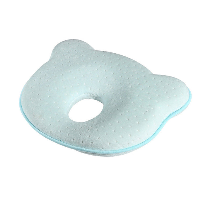 Newborn Infant Anti Roll Pillow Prevent Flat Head Neck Pillow