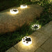 Outdoor Landscape New Courtyard Plug-in Solar LED Underground Lawn Light