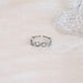 Personality 8 Words Open Index Finger Ring Rhinestone Endless Love Ring