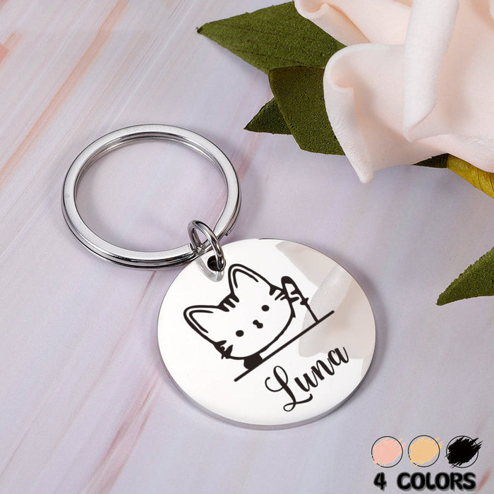 Personalized Pet Id Tags Medal Customized Dog Collar With Name Number