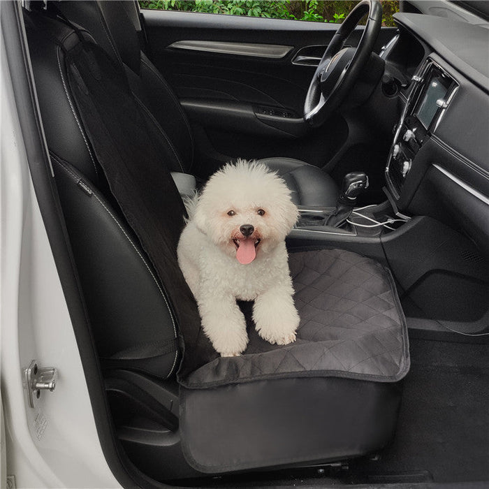 Pet Car Front Seat Cover Protector Waterproof Back Bench Seat Interior Travel Accessories Car Seat Covers Mat With Safety Belt
