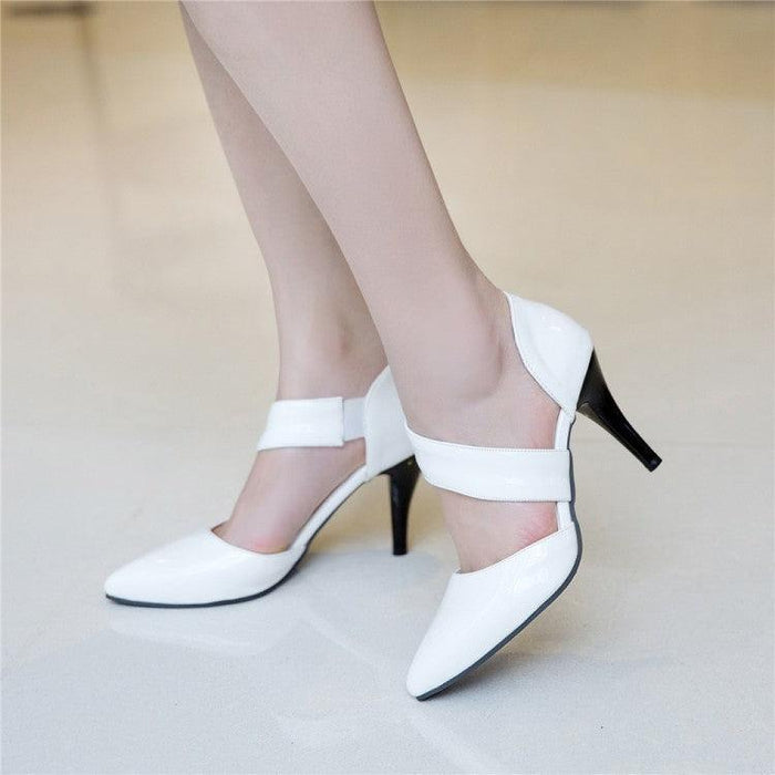 Pointed High Heels Women's Oversized Shoes