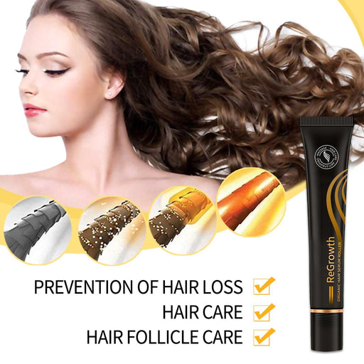 Regrowth Organic Hair Serum Roller Set Hair Care Anti Stripping Liquid Suitable For All Types Of Hair Loss Scalp Nourishing