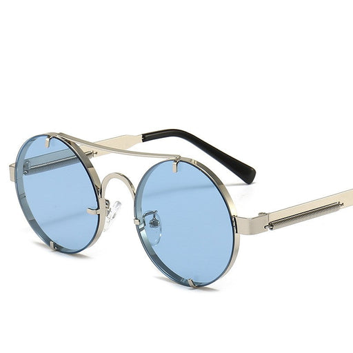 Retro Punk Style Steam Polarized Sunglasses Spring Shades