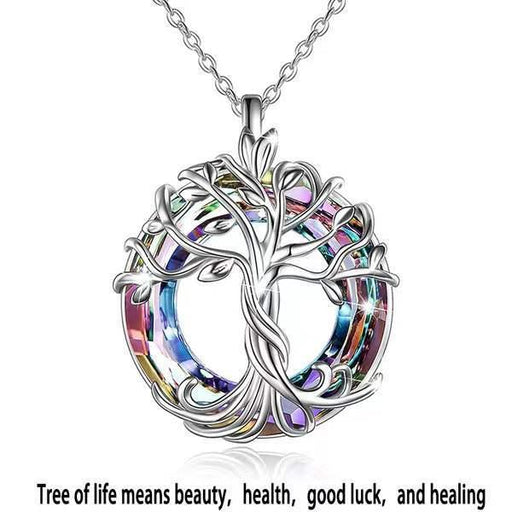 Rose Gold Tree of Life Necklace Set For Women Girls Friends Mother Birthday