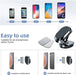 Rotate Metal Magnetic Car Phone Holder Foldable Universal Mobile Phone Stand Air Vent Magnet Mount GPS Support