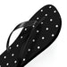 Sandals - Fashion Comfortable T- Strap Thong Flip Flops Black And White - FORHERA Design