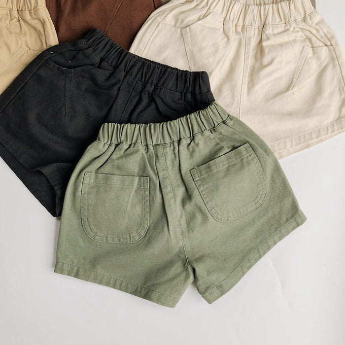Seven-color candy color shorts