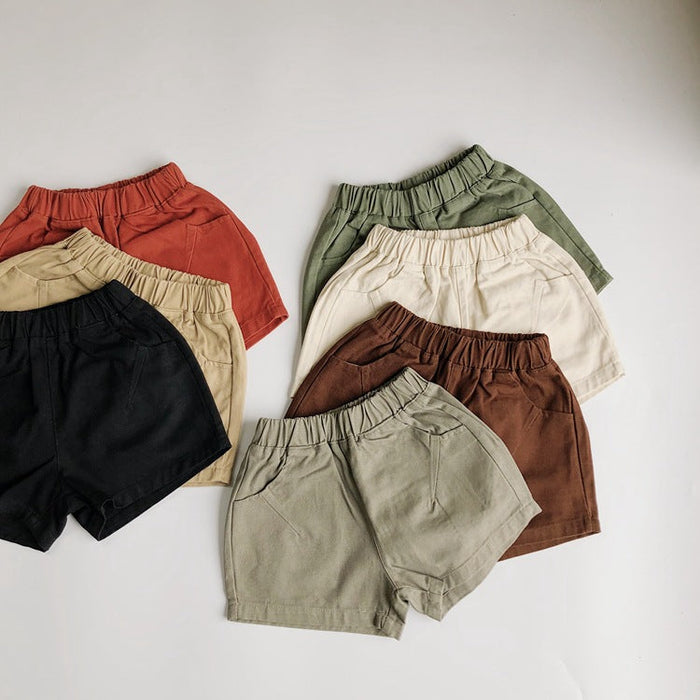 Seven-color candy color shorts