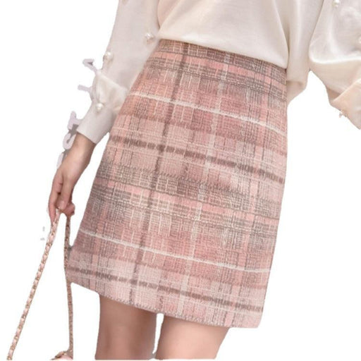 Slim A-line Bag Hip Skirt All-match Slim Short Skirt
