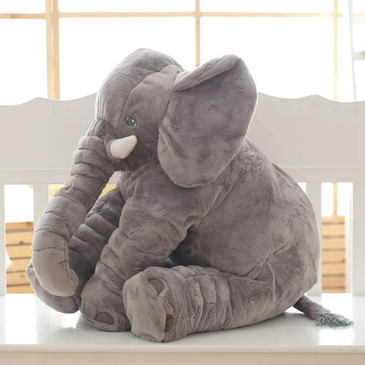 Soft Comfort Elephant Plush Toy Accompany Sleeping Baby Sleep Child Pillow Leather Shell