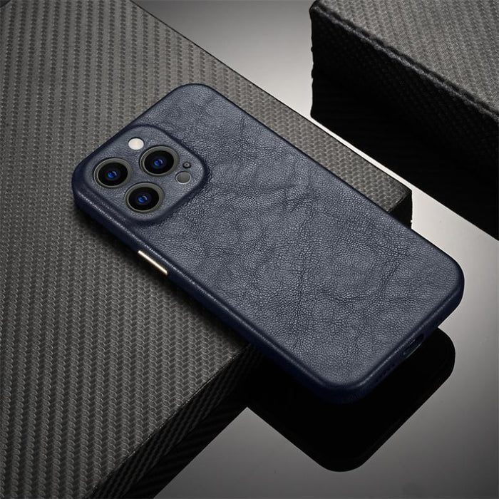 Suede Print Business Phone Case
