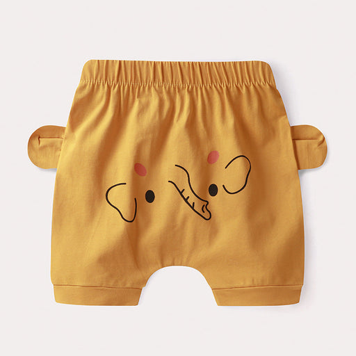 Summer Cartoon Baby Cotton Shorts