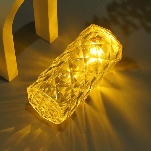 Table Lamp Lighting Rose Atmosphere Lamp Crystal Bedside Small Night Light