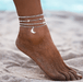 The moon anklets