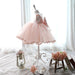 The new baby Bow Dress Dress Age 0-2 years old baby full moon child gauze skirt