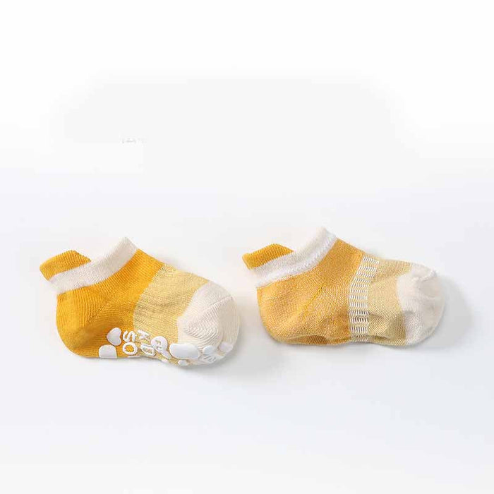 Three-dimensional Big Heel Low-cut Baby Boat Socks
