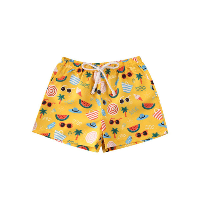 Toddler Kids Baby Boy Polyester Pants Beach Shorts