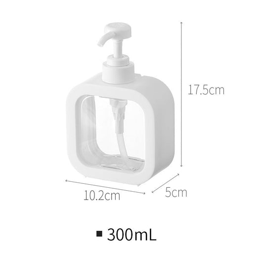 Transparent Bottled Bathroom Hand Sanitizer