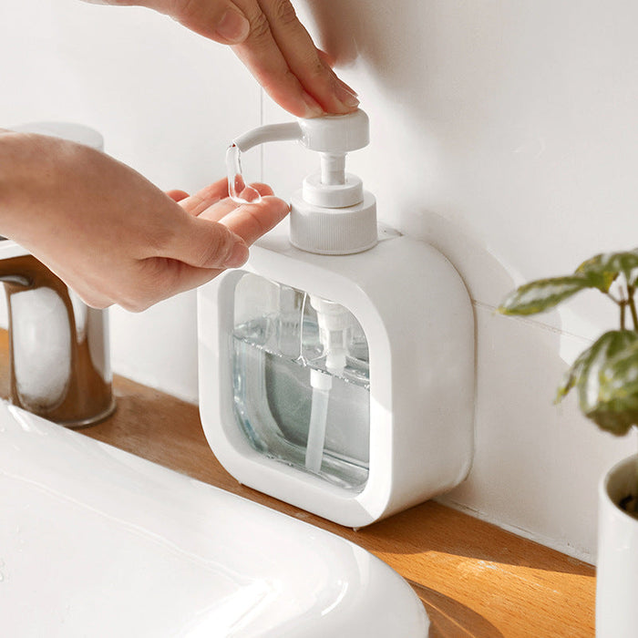 Transparent Bottled Bathroom Hand Sanitizer