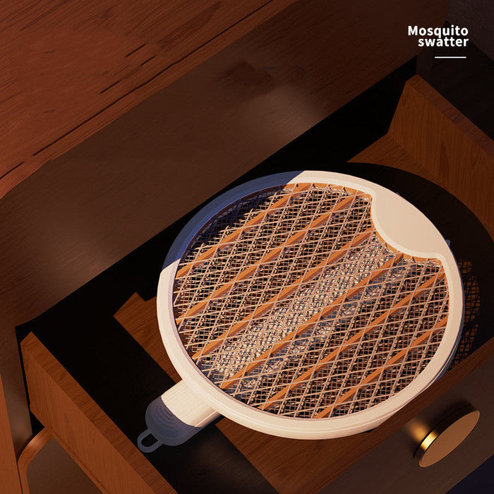 USB Electric Shock Charging Folding Mosquito Swatter