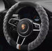 Universal Car Steering Wheel Cover Winter Decoration Cute 38cm Plush Footprint Auto Automobile Vehicle Steering Wheel Protector