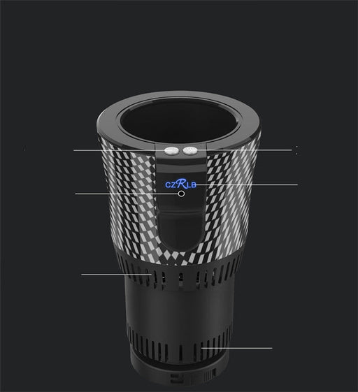 Vehicle cooling hot cup