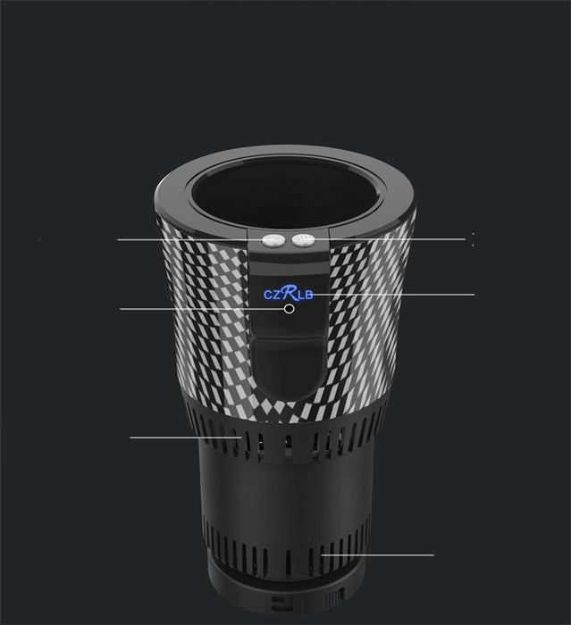 Vehicle cooling hot cup
