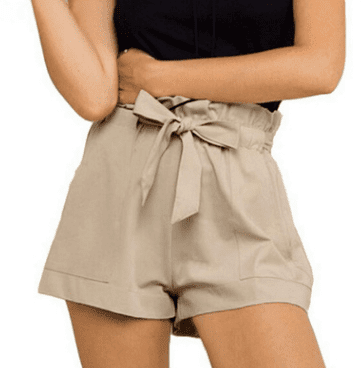 Women Comfy Drawstring Casual Shorts Summer Beach Lightweight Short Pants with Pockets